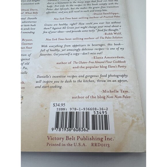 Against All Grain Cookbook Danielle Walker - Over 150 Gluten-Free Grain-Free & D - Picture 4 of 14